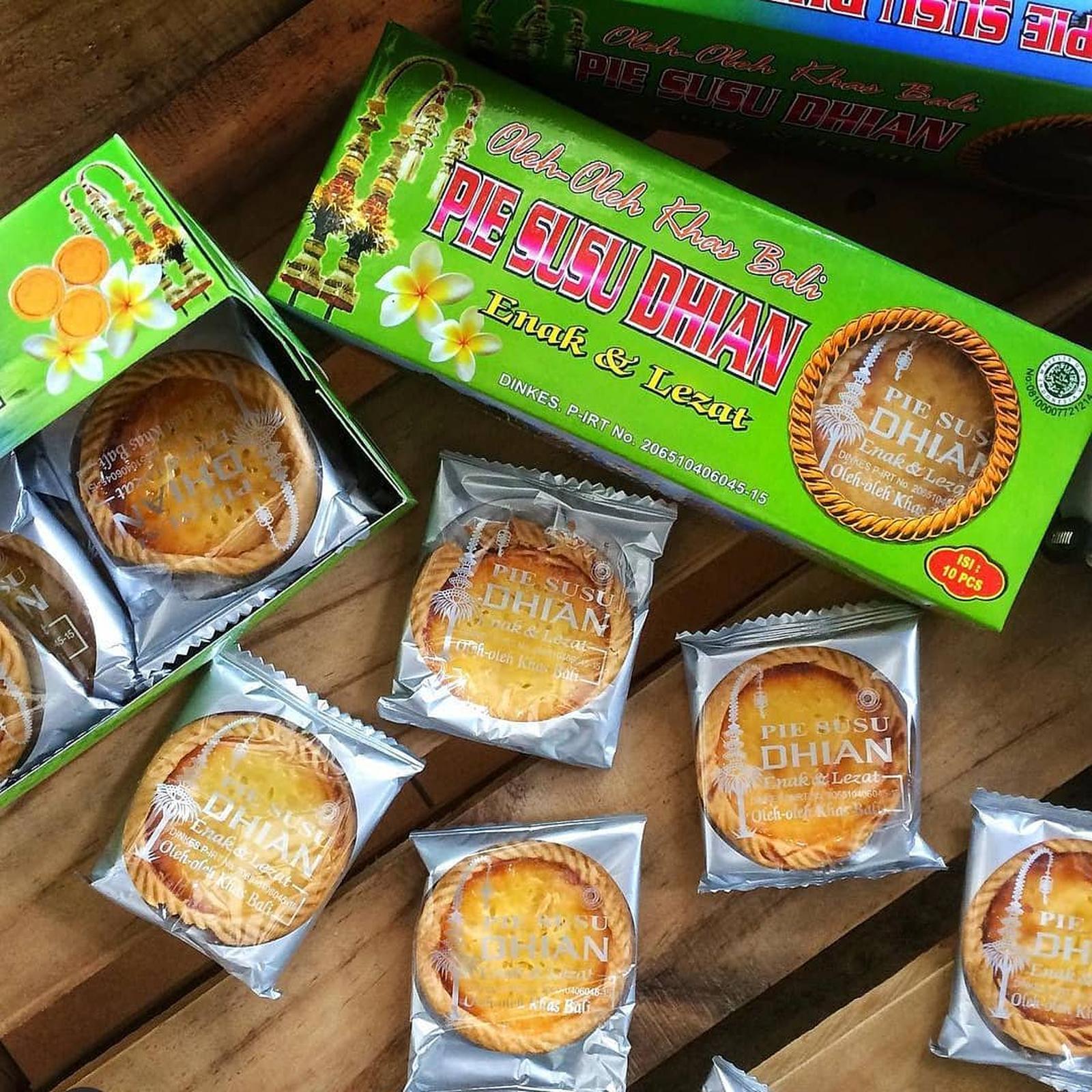 Pie Susu Dhian Original isi 10pcs Oleh Oleh Khas Bali